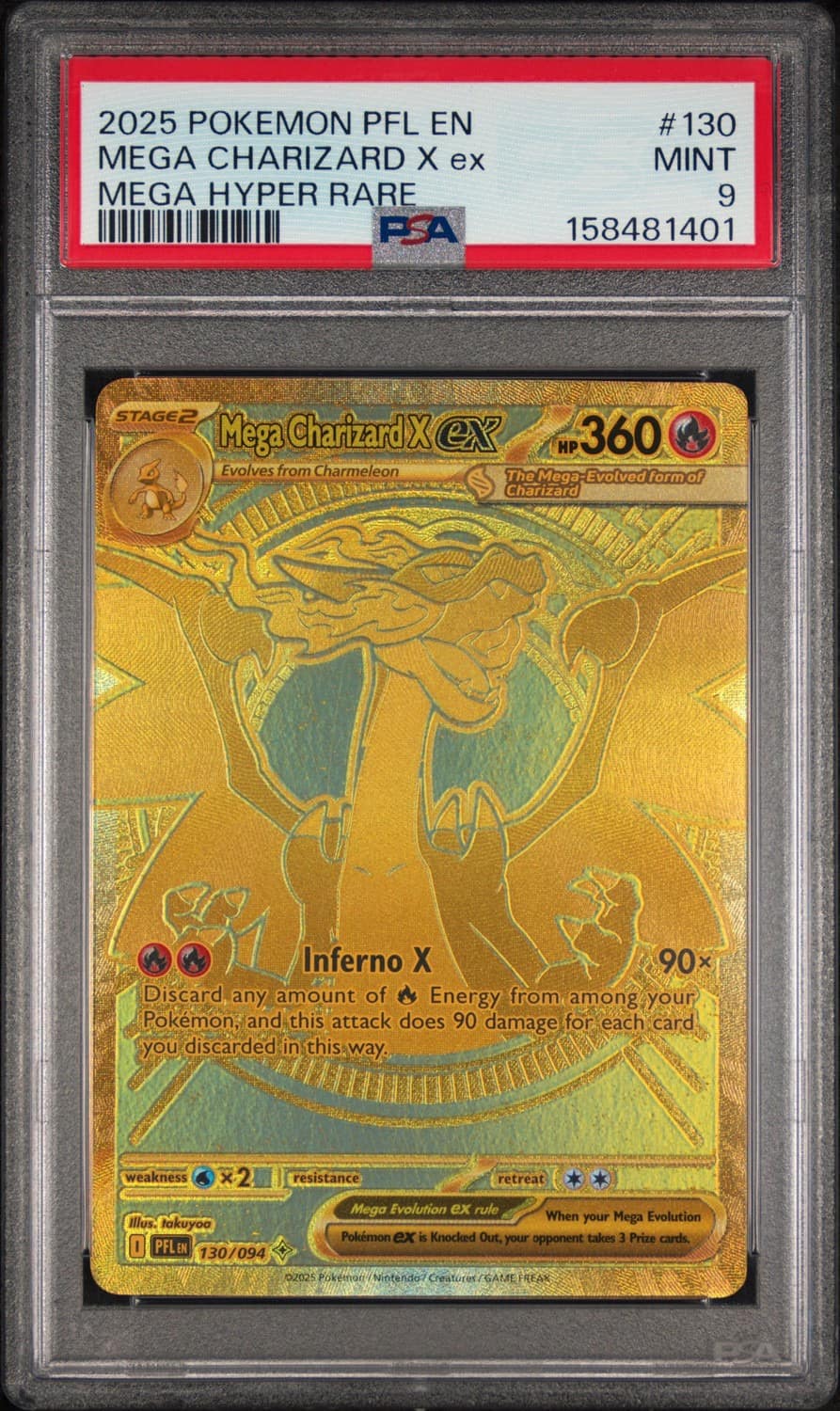 Mega Charizard X Ex