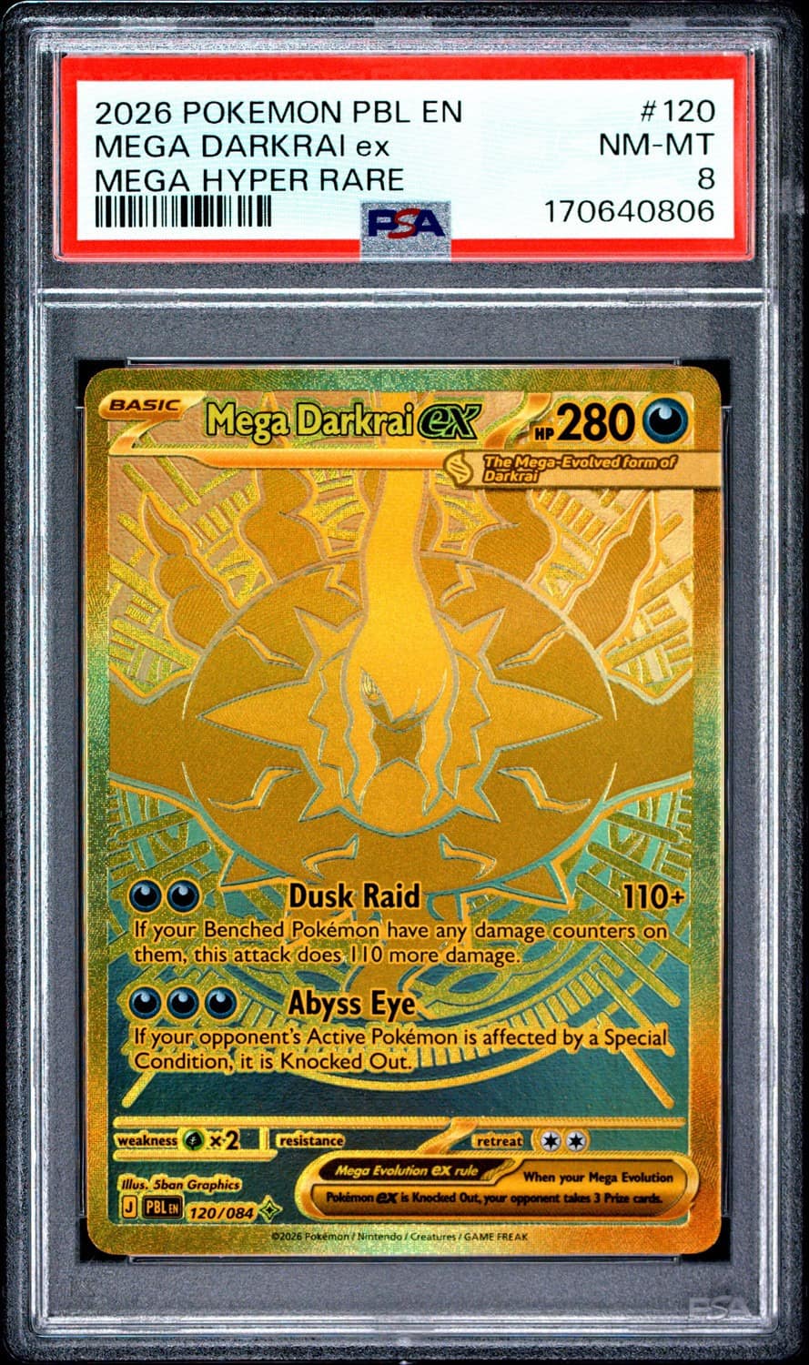 Mega Darkrai Ex