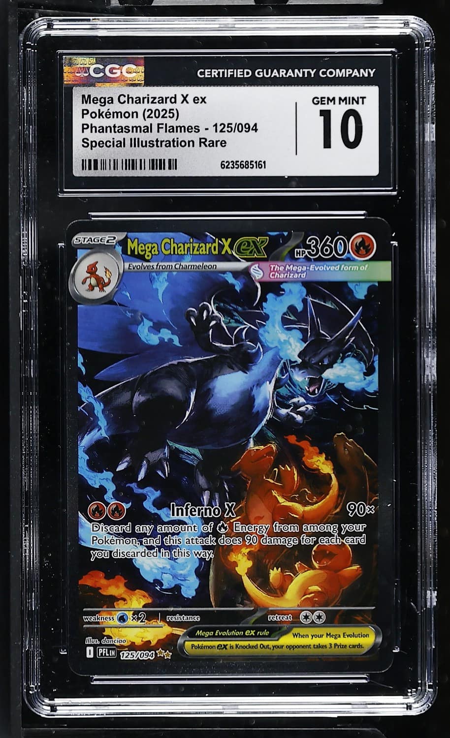 Mega Charizard X Ex