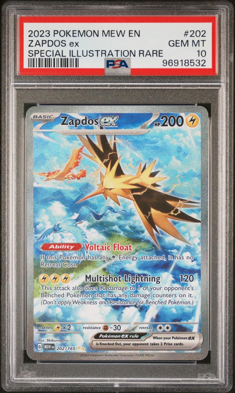 Zapdos Ex