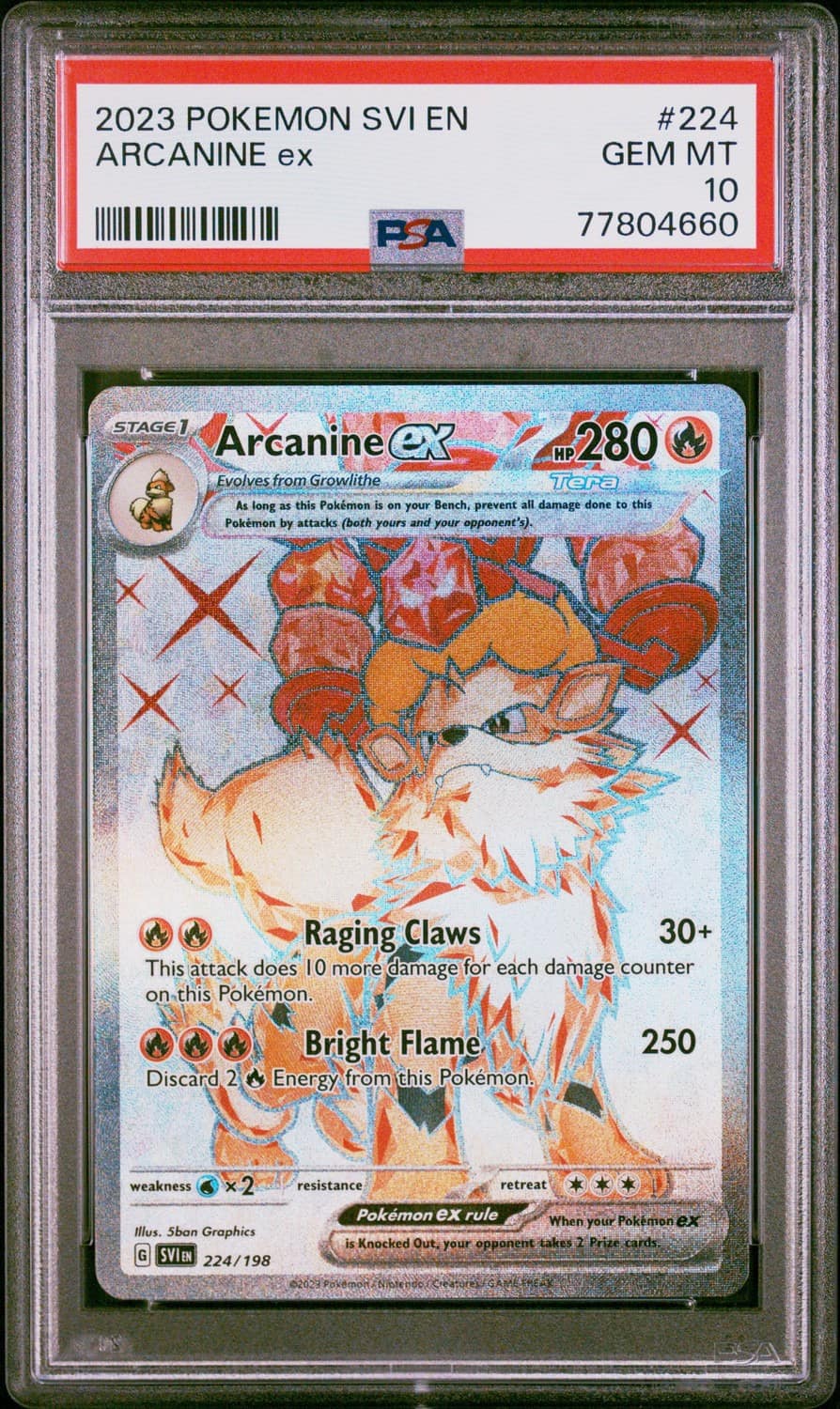Arcanine Ex