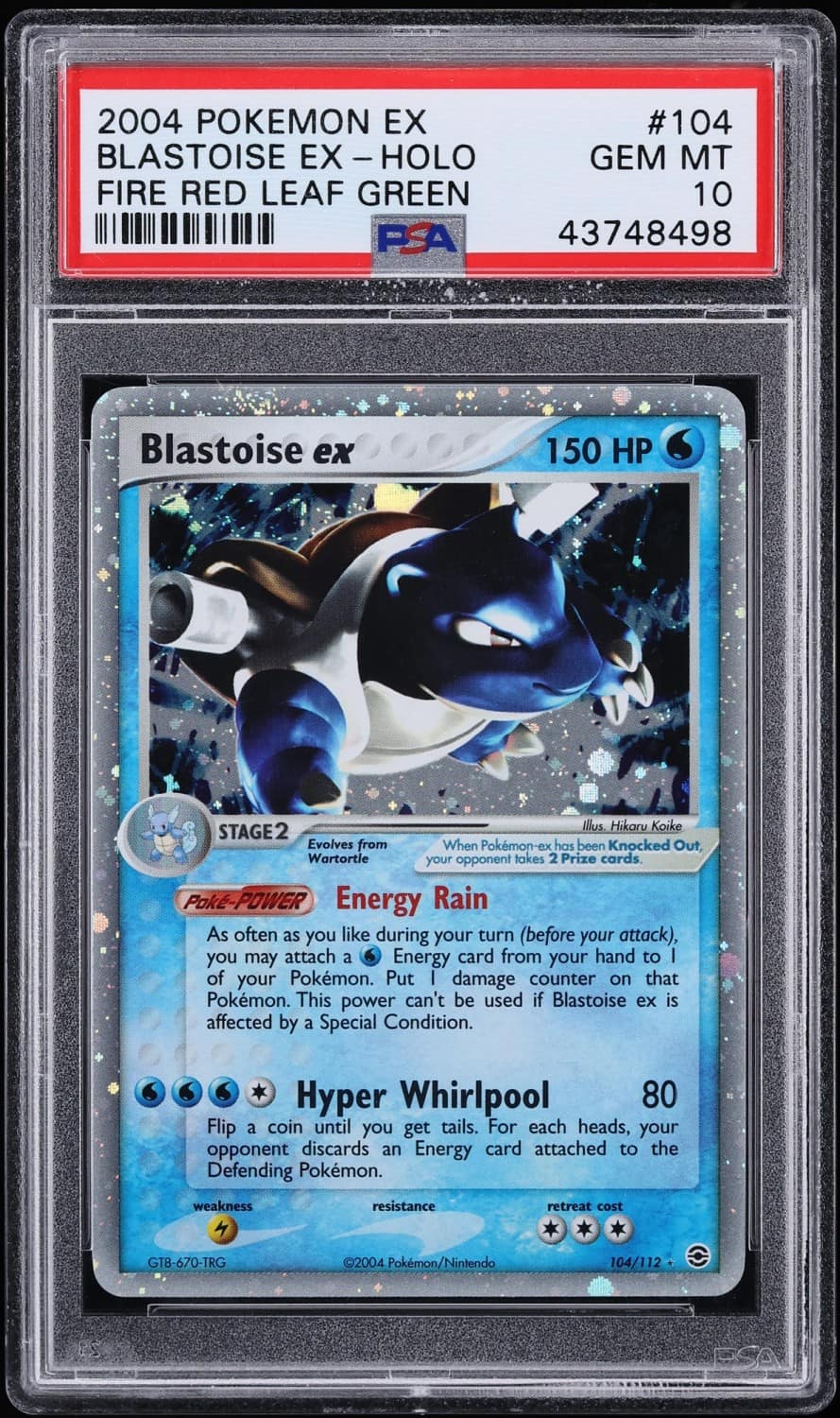 Blastoise Ex