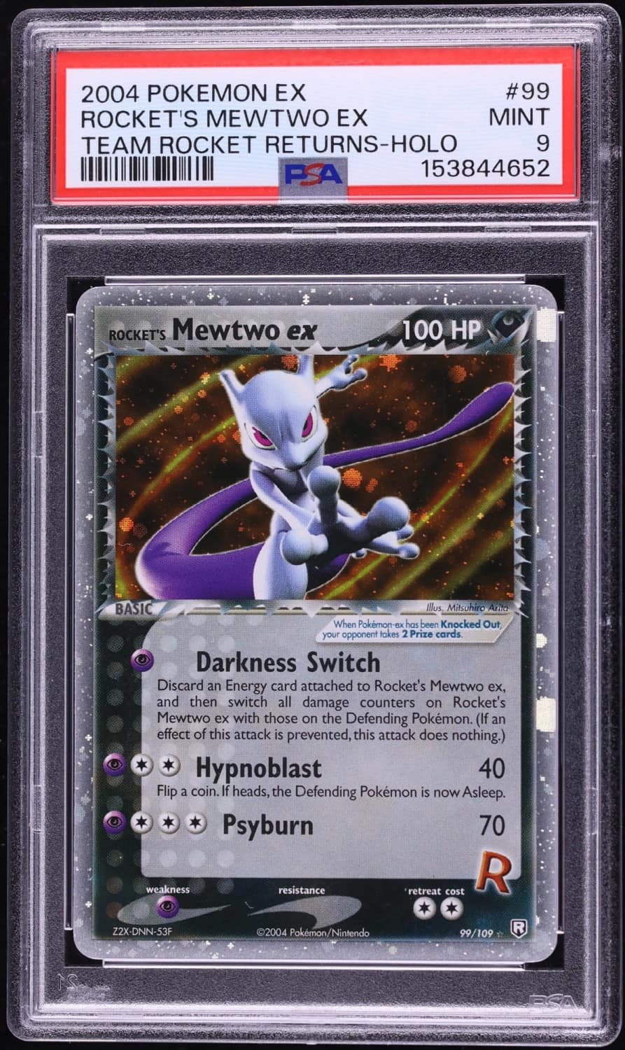 Rocket'S Mewtwo Ex