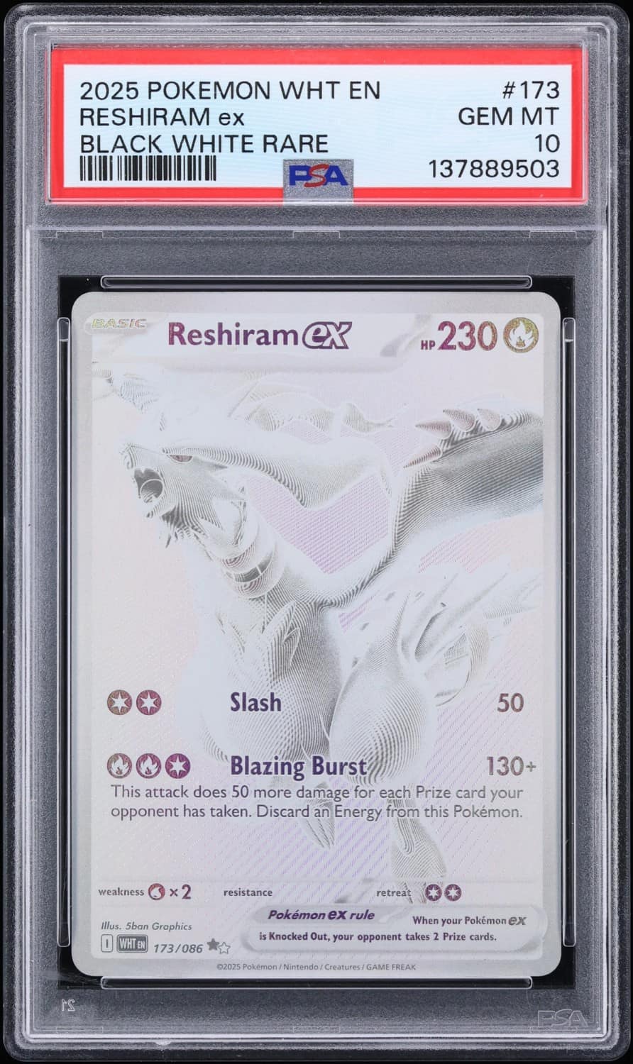 Reshiram Ex