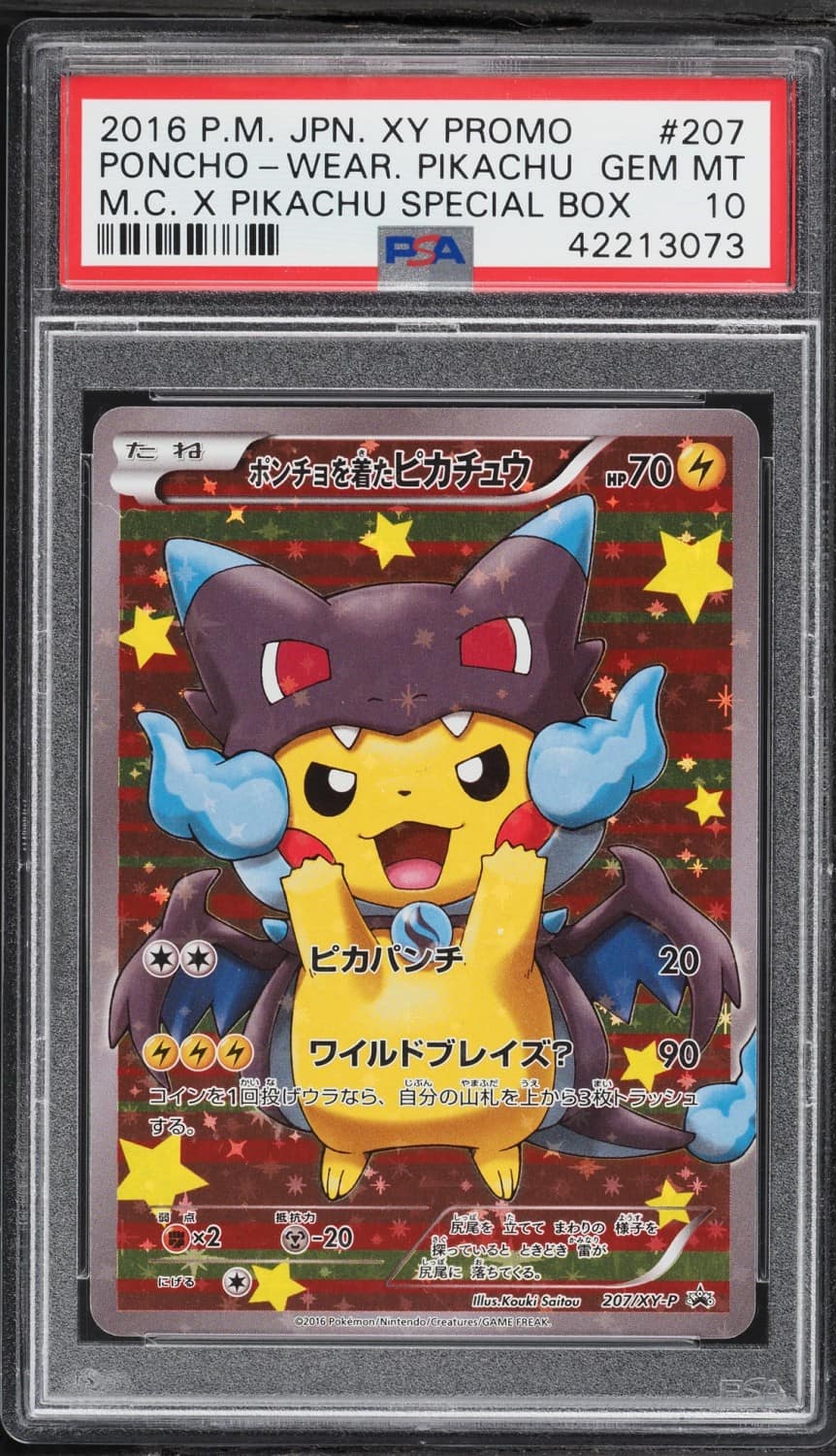 Poncho-Wearing Pikachu