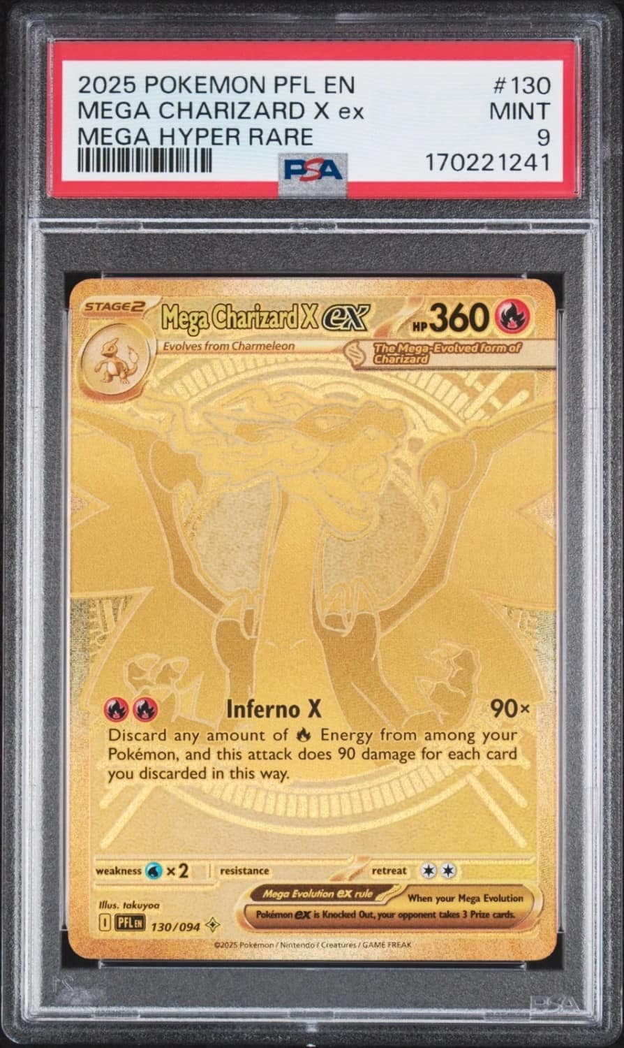 Mega Charizard X Ex