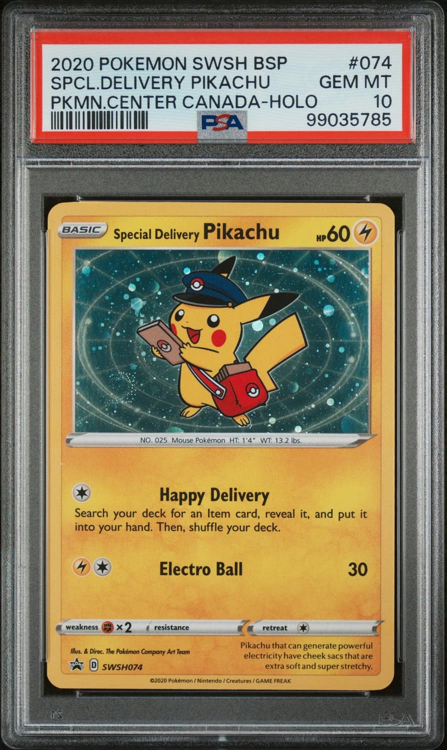 Special Delivery Pikachu