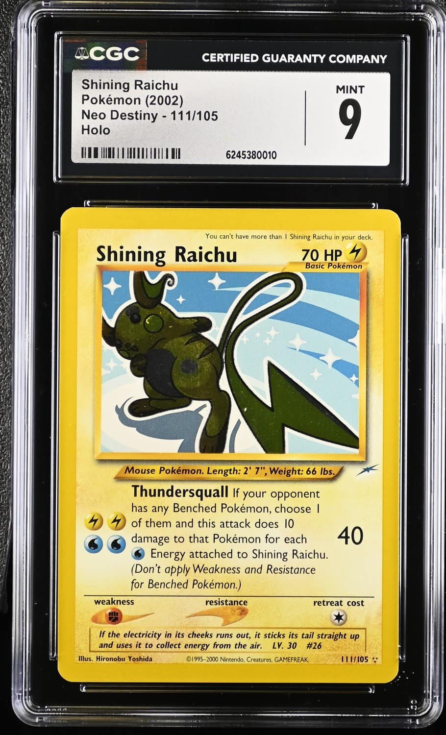 Shining Raichu