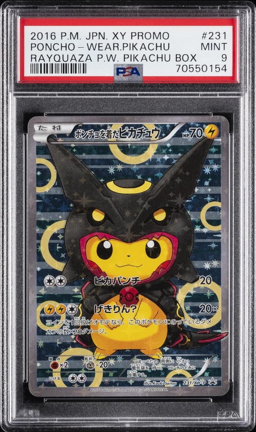 Poncho-Wearing Pikachu