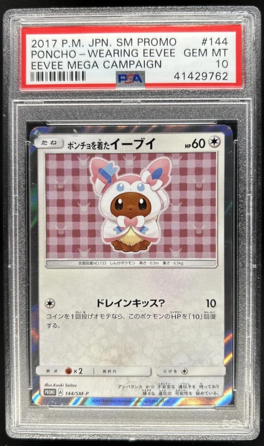 Poncho-Wearing Eevee