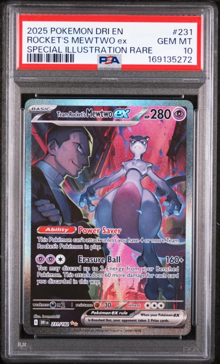 Rocket'S Mewtwo Ex