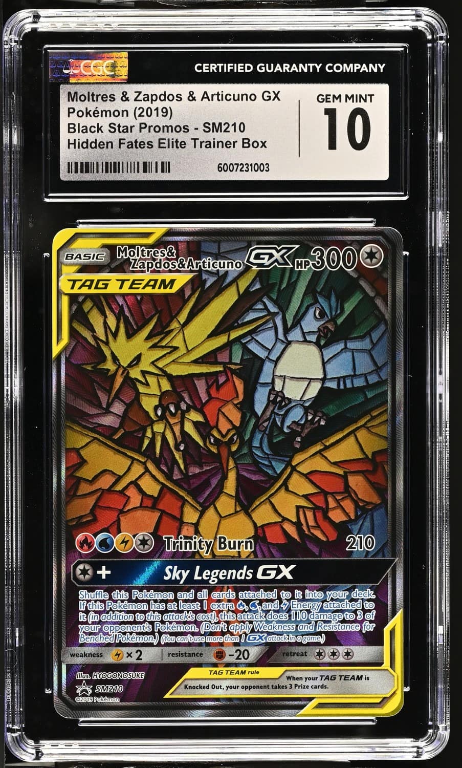 Moltres & Zapdos & Articuno Gx