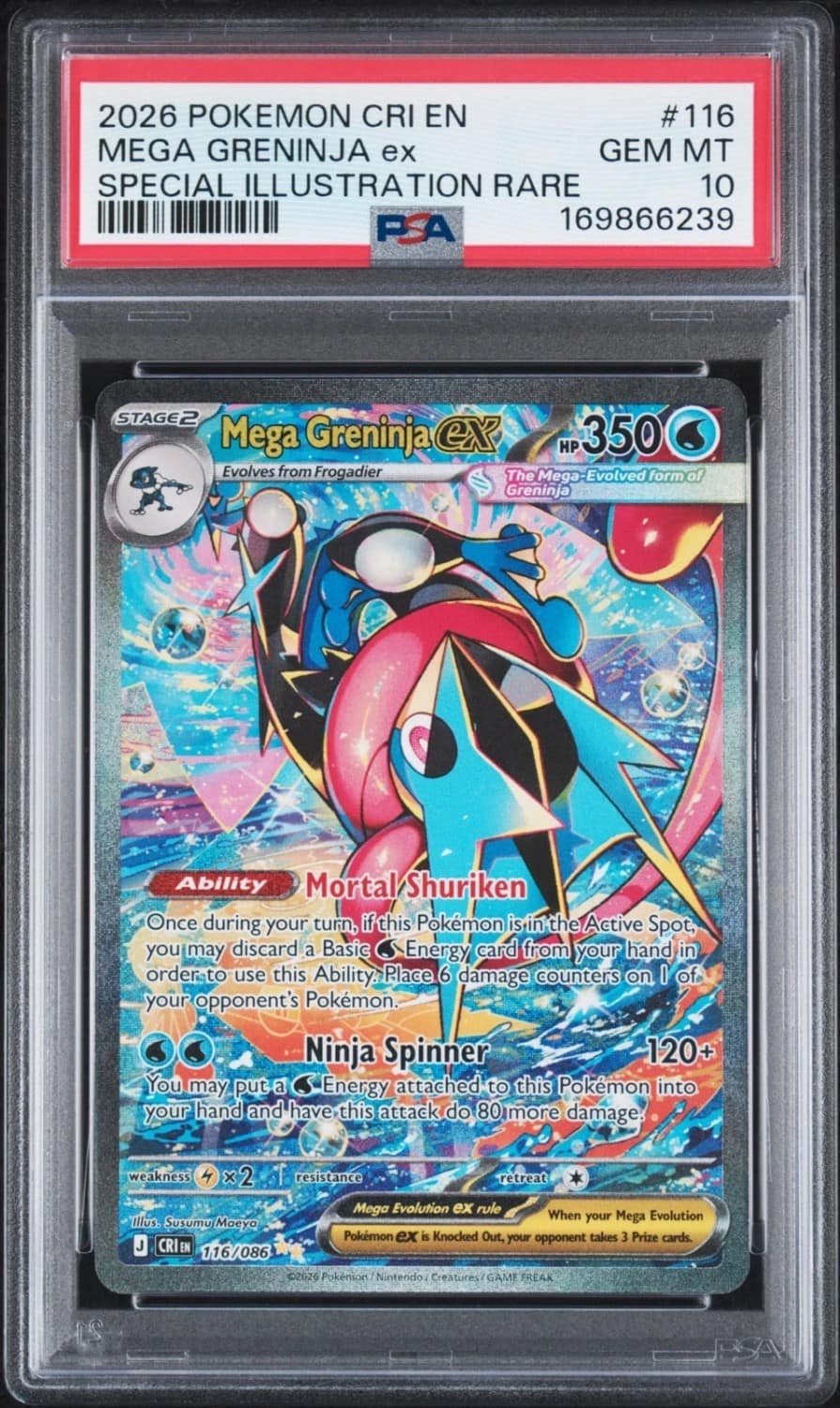 Mega Greninja Ex