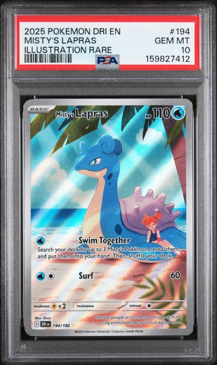 Misty'S Lapras