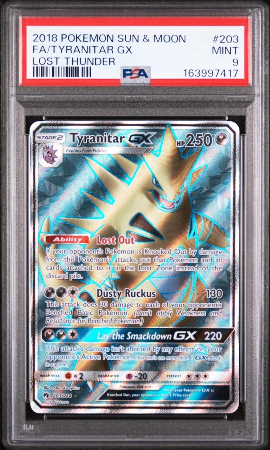 Tyranitar Gx
