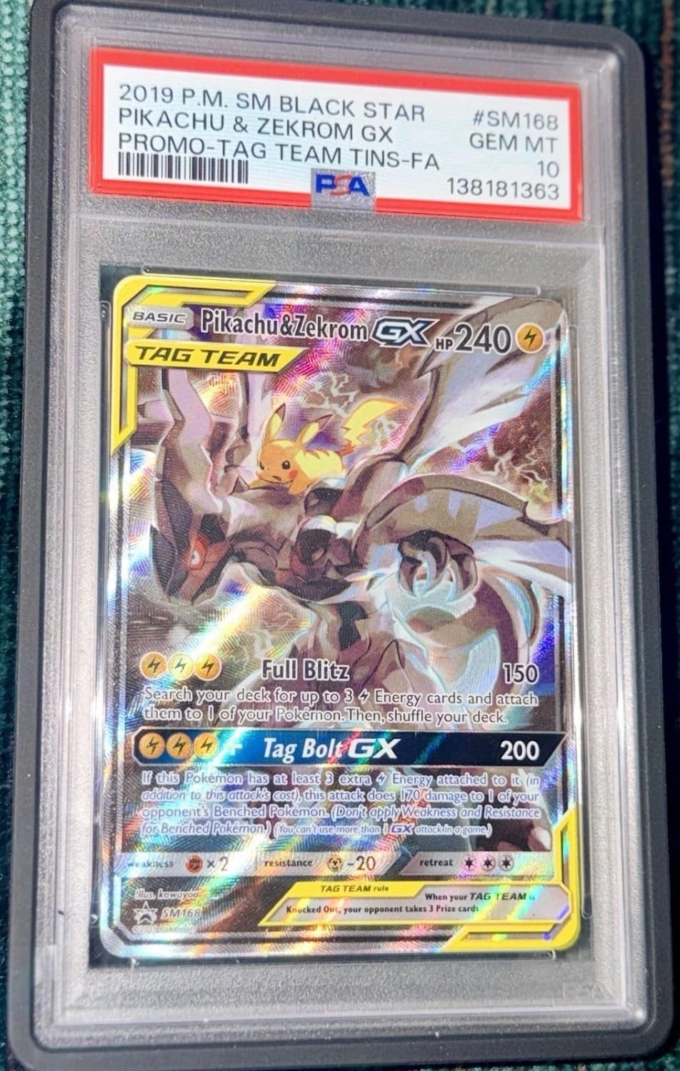 Pikachu & Zekrom Gx