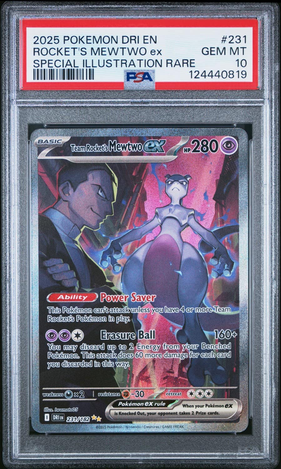 Rocket'S Mewtwo Ex