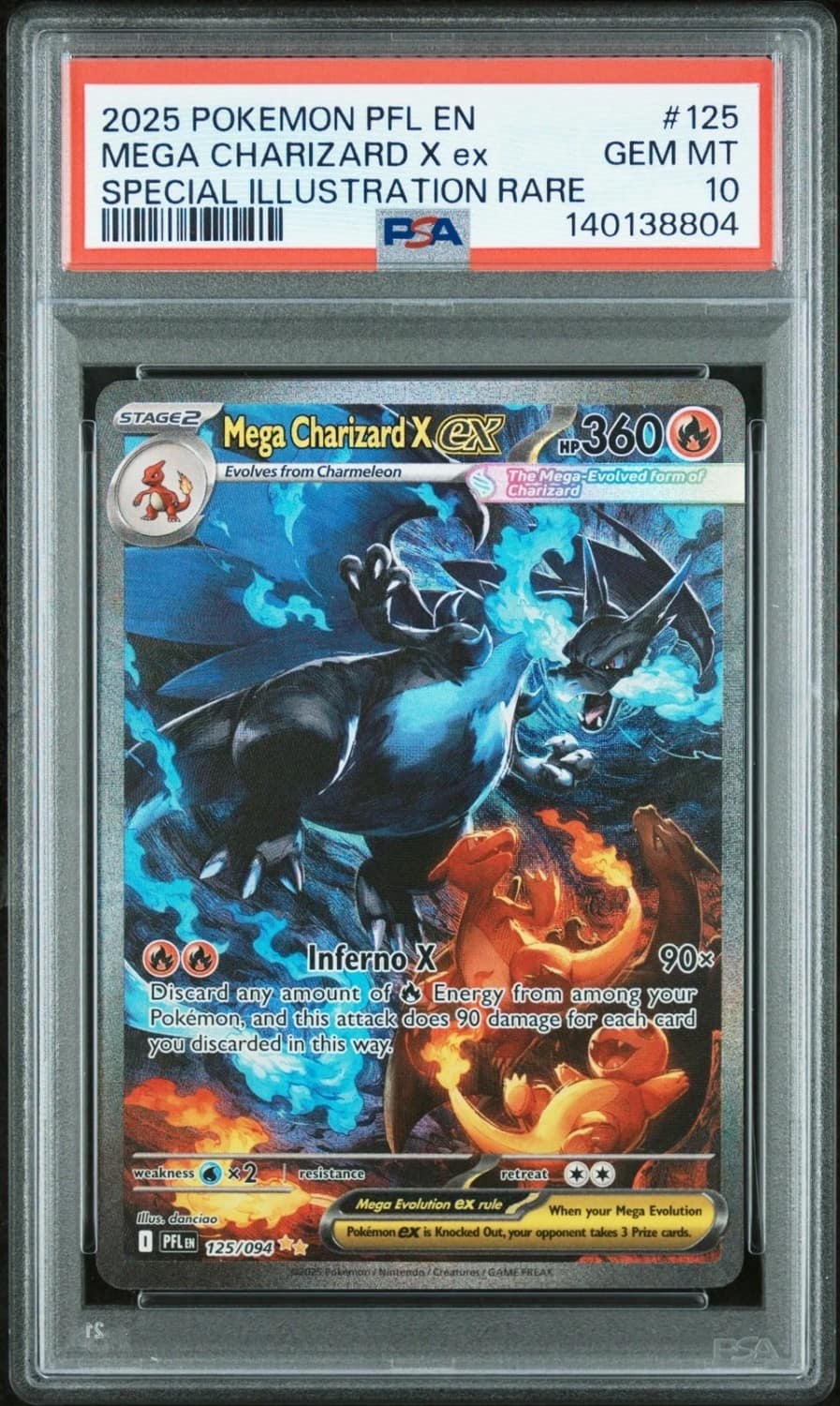 Mega Charizard X Ex