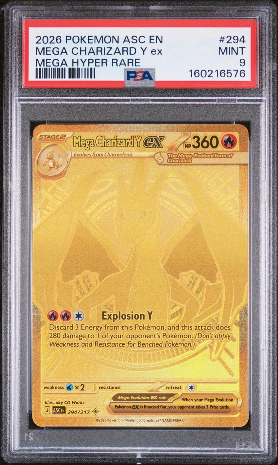 Mega Charizard Y Ex