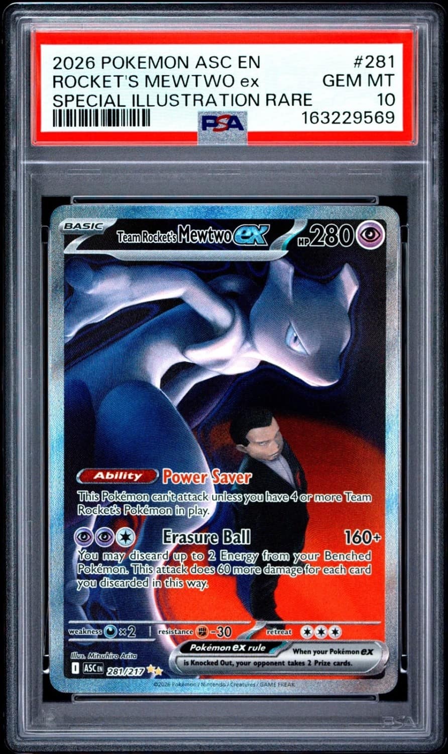 Rocket'S Mewtwo Ex