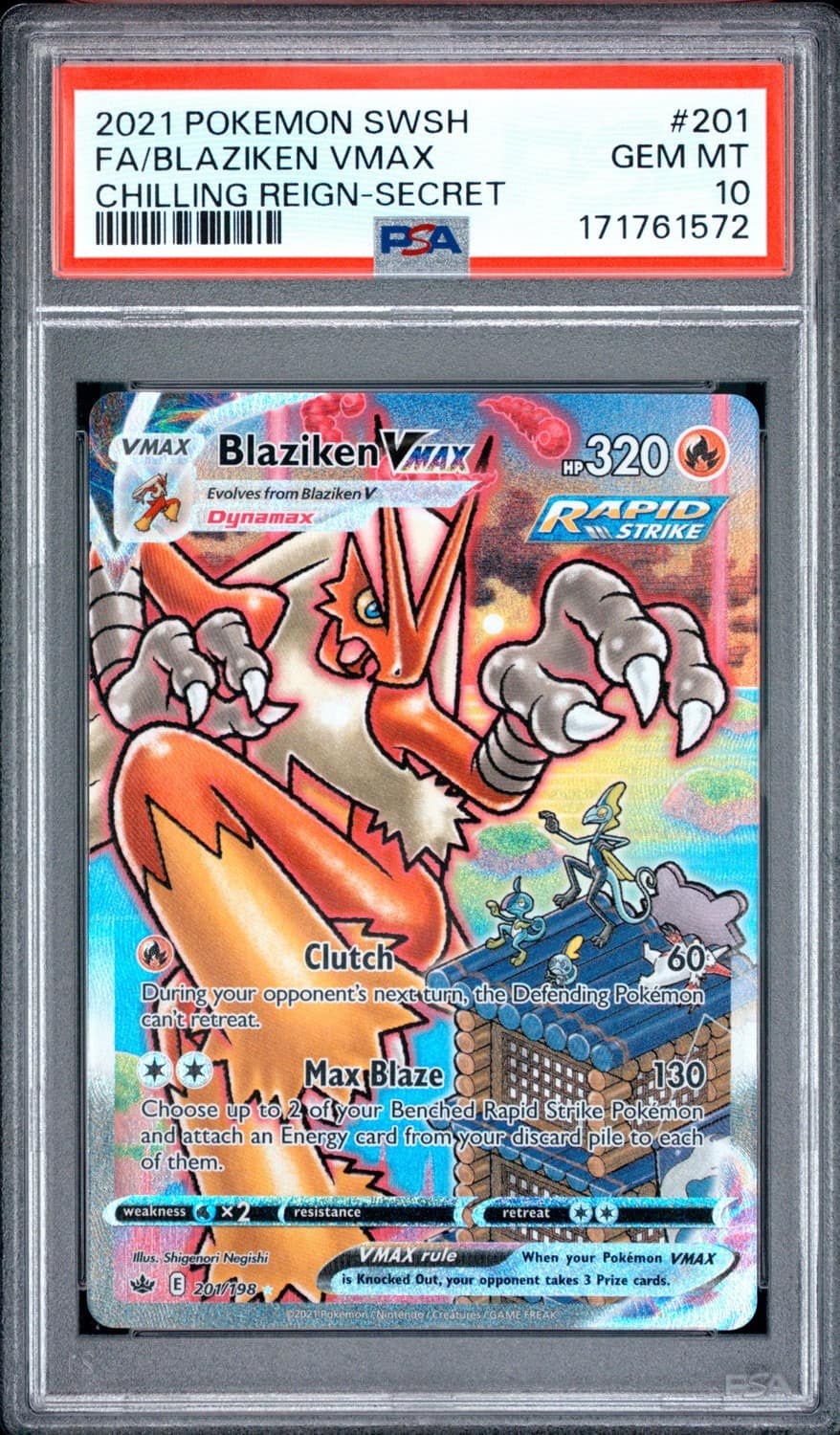 Blaziken Vmax