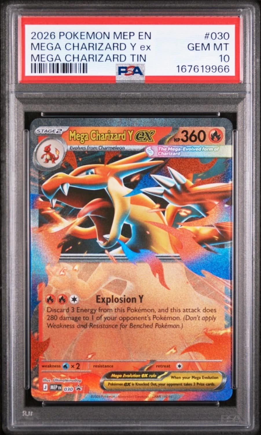 Mega Charizard Y Ex