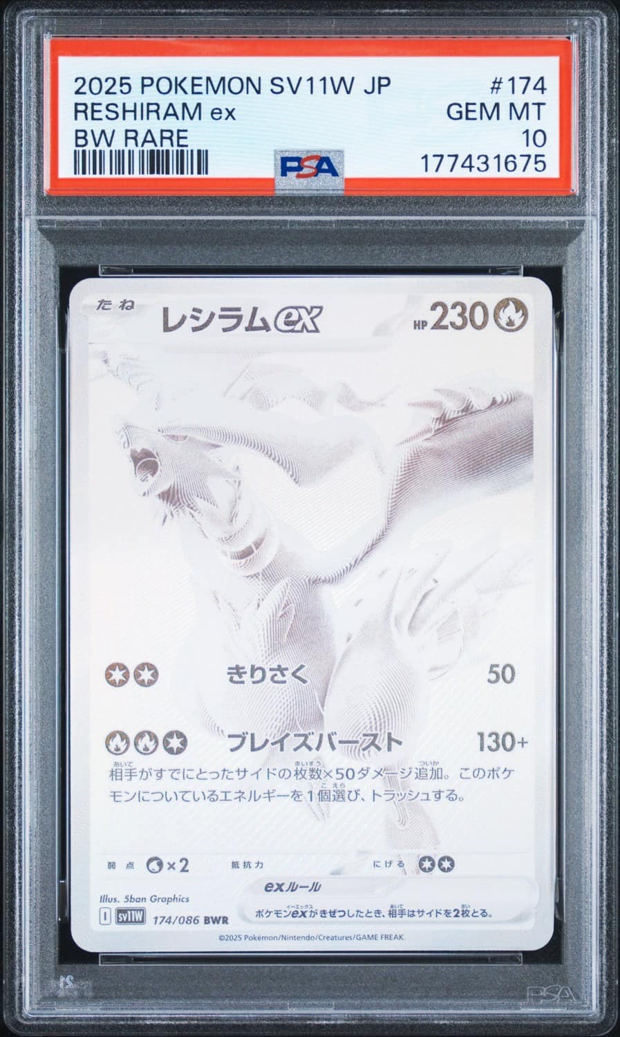 Reshiram Ex
