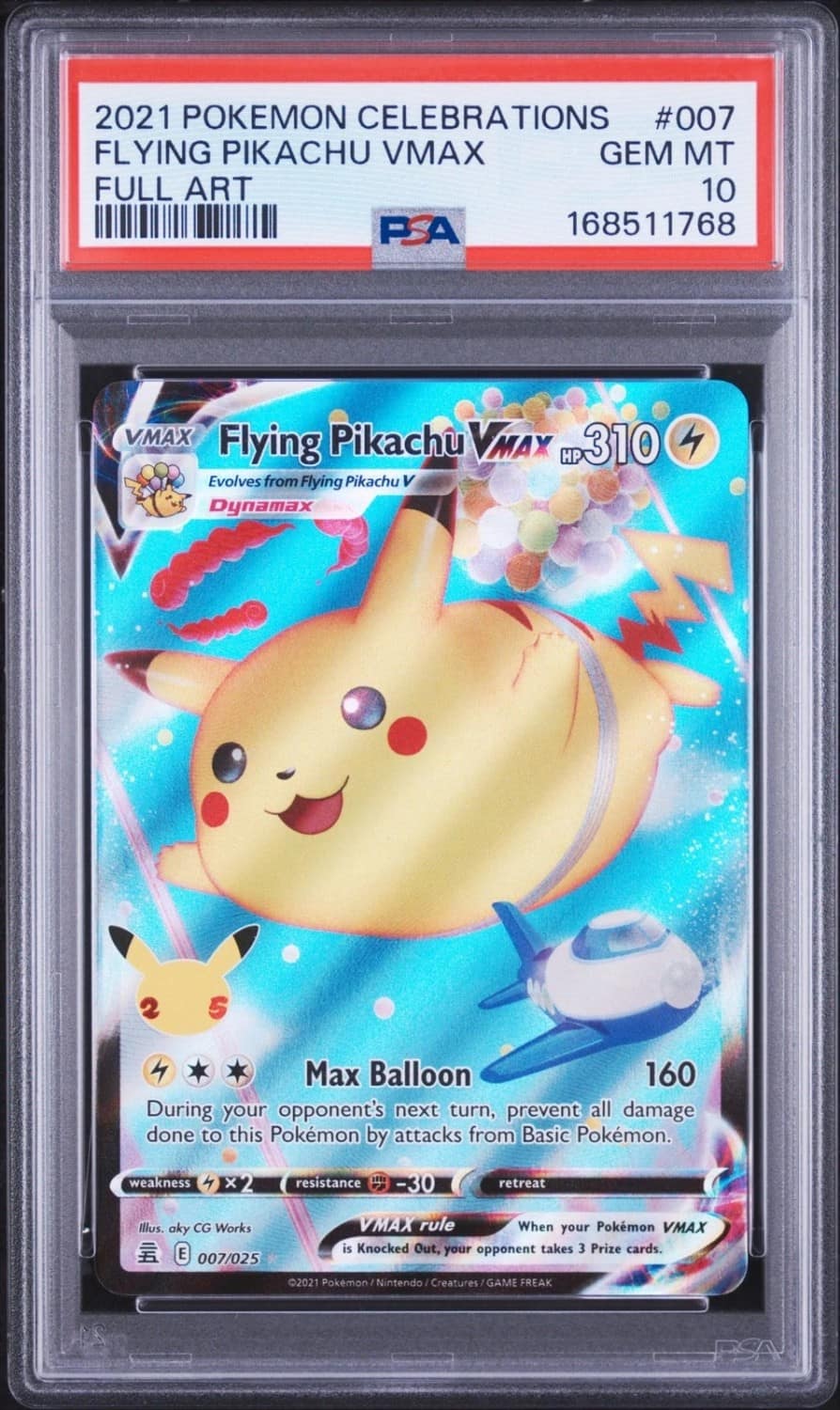 Flying Pikachu Vmax