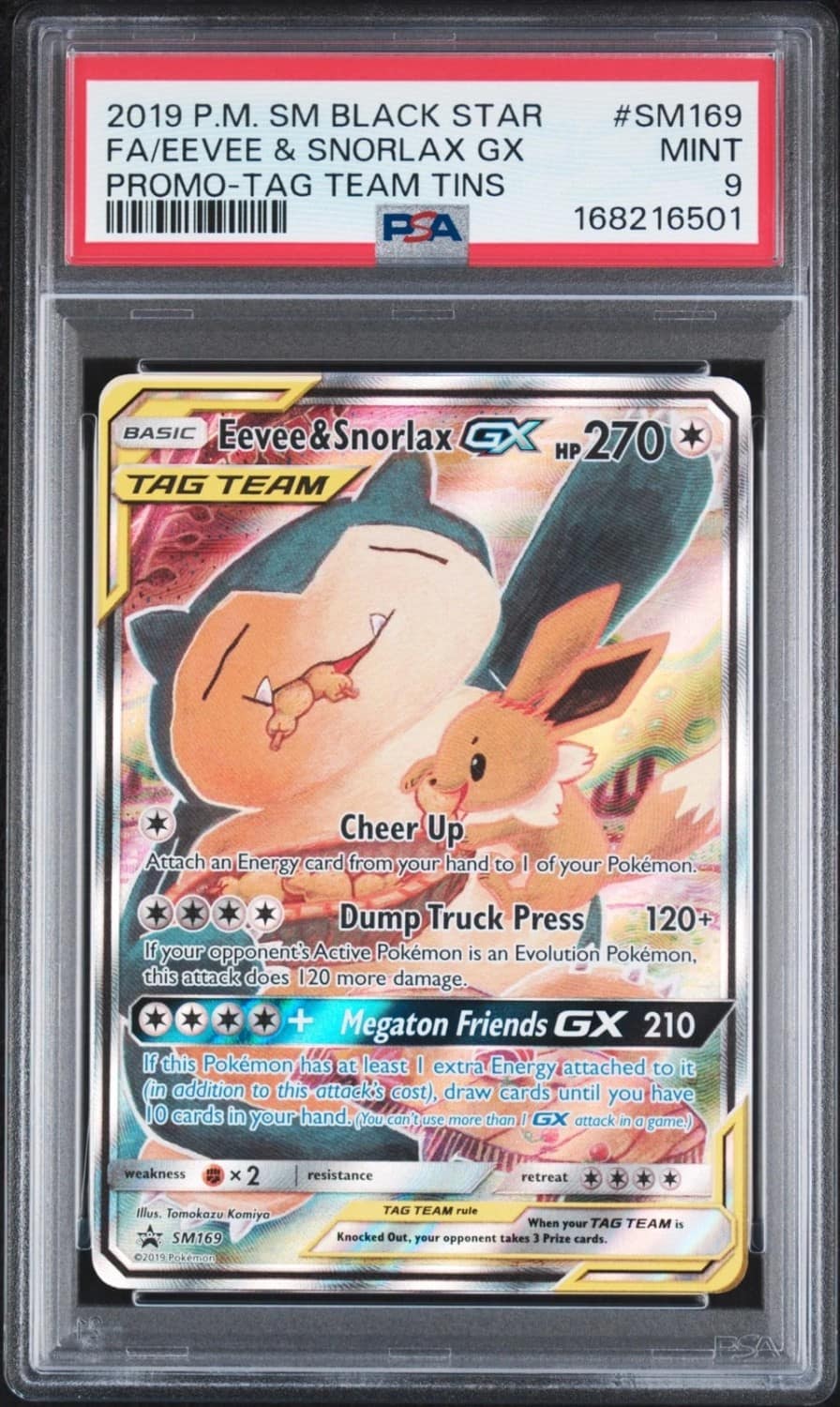 Eevee & Snorlax Gx