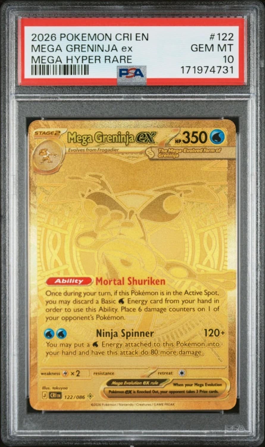 Mega Greninja Ex