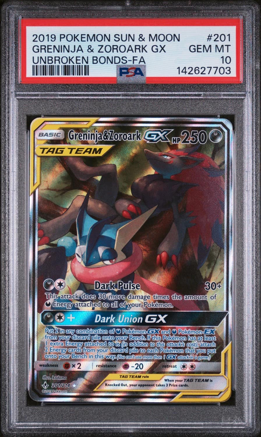 Greninja & Zoroark Gx