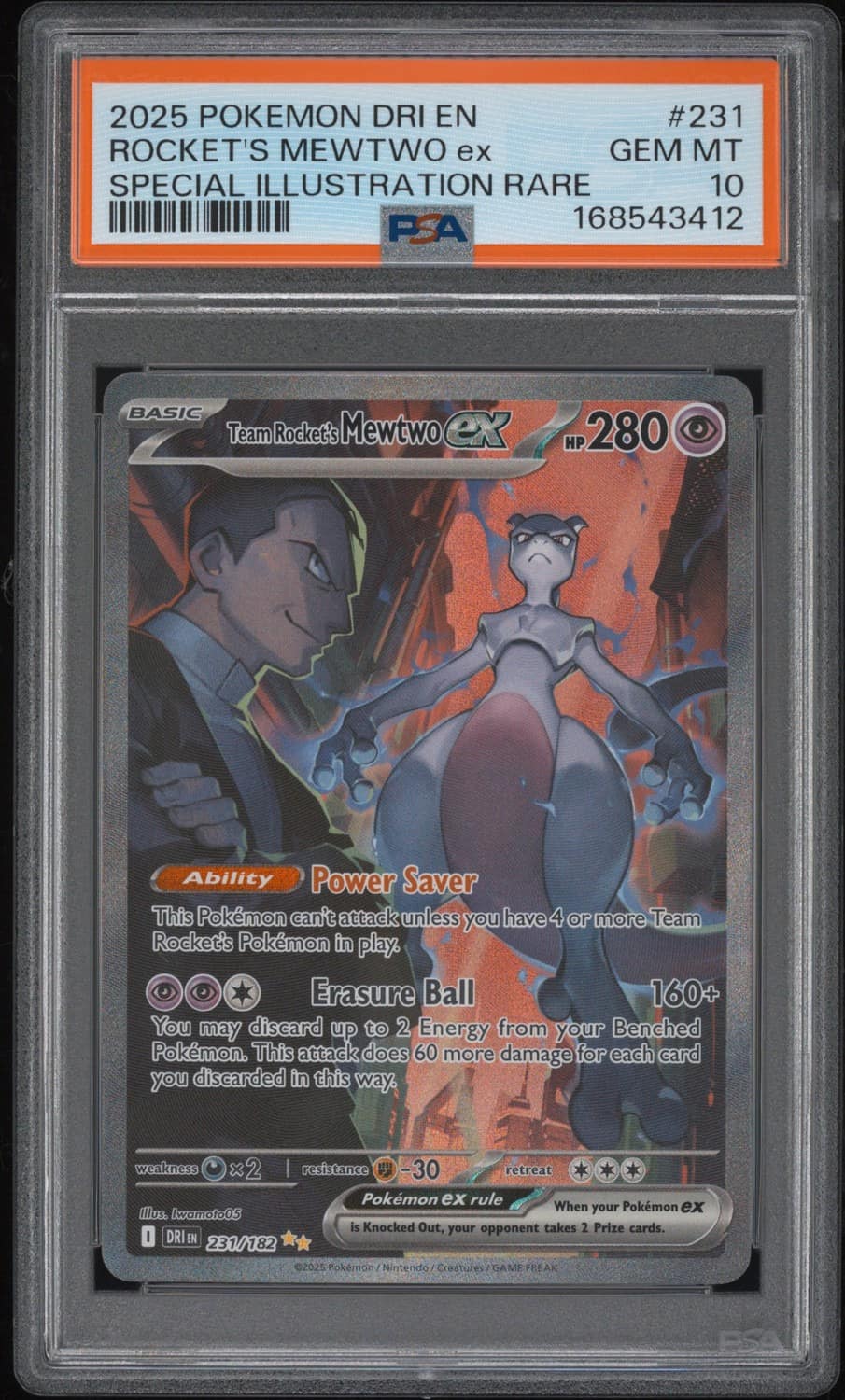 Rocket'S Mewtwo Ex
