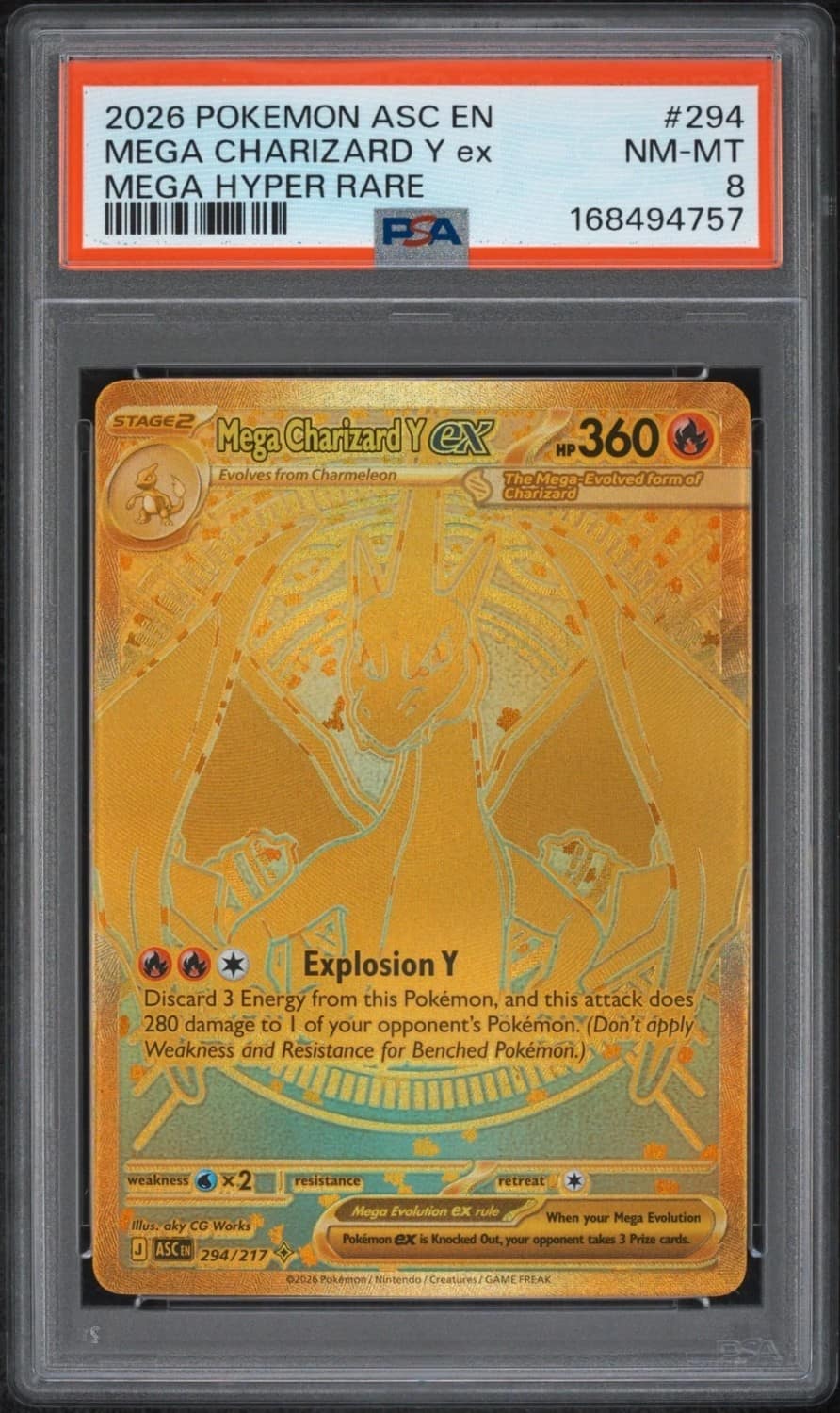 Mega Charizard Y Ex