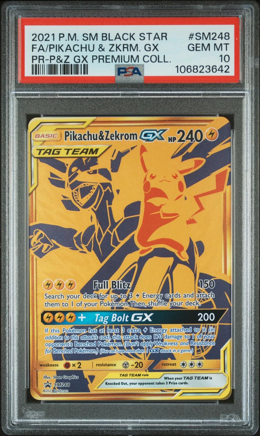 Pikachu & Zekrom Gx