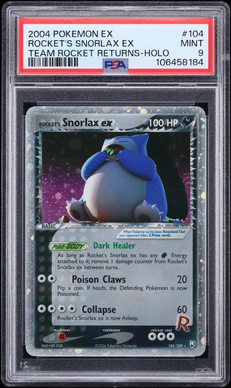 Rocket'S Snorlax Ex