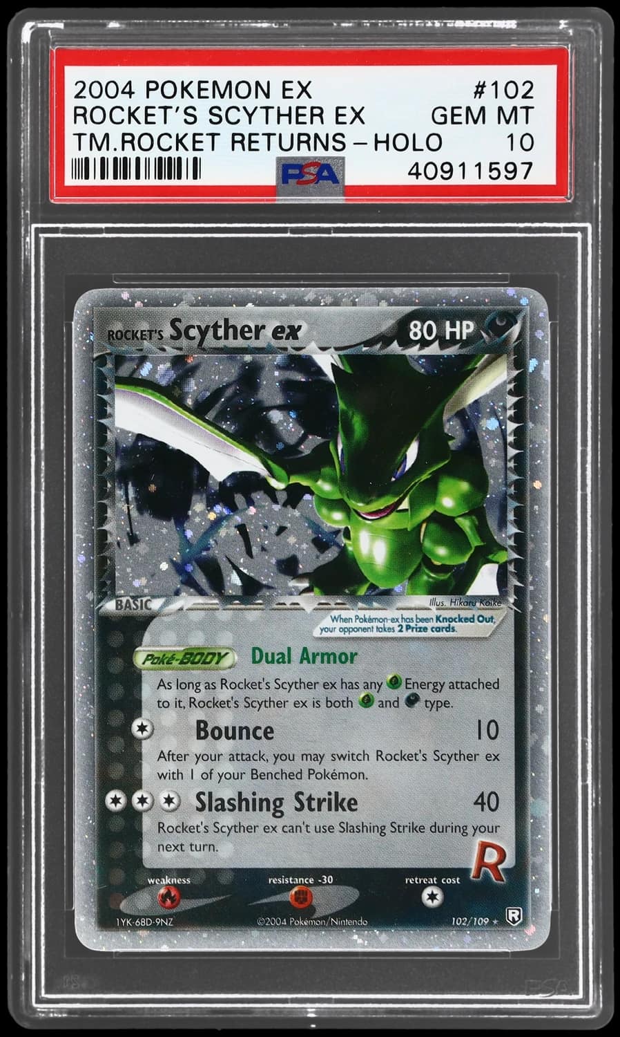 Rocket'S Scyther Ex