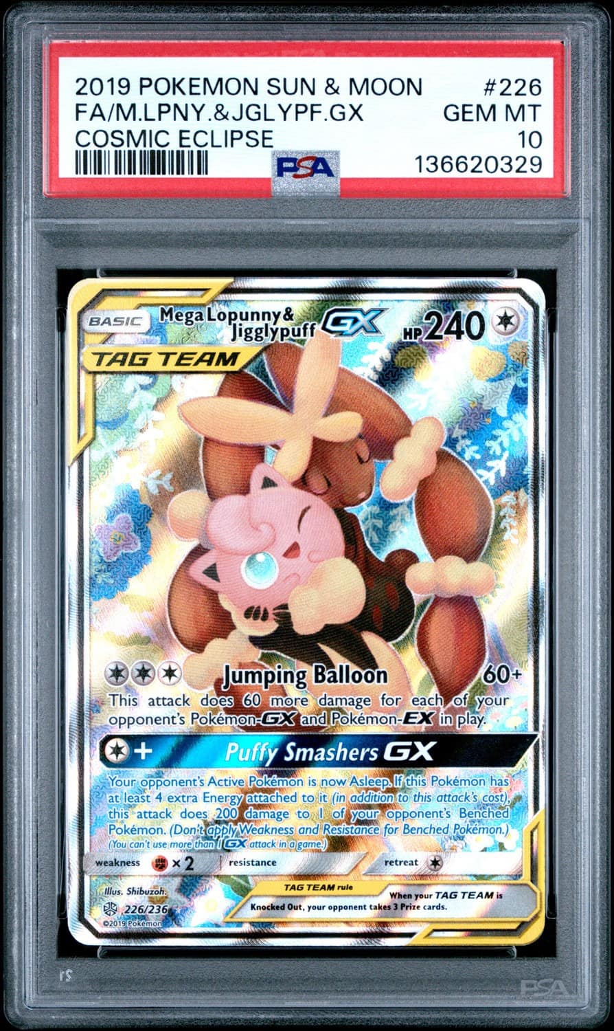 Mega Lopunny & Jigglypuff Gx