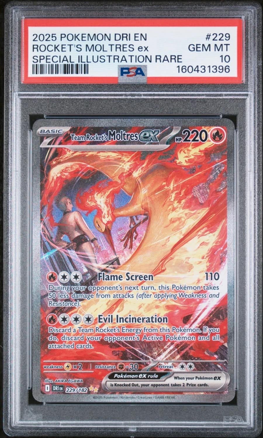 Rocket'S Moltres Ex