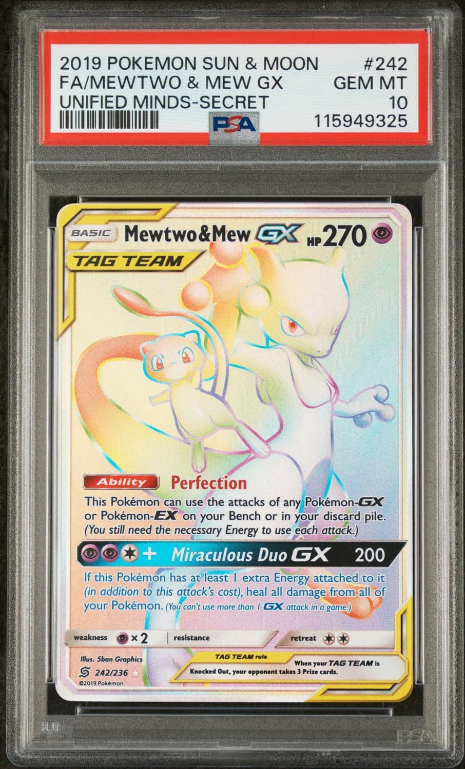 Mewtwo & Mew Gx