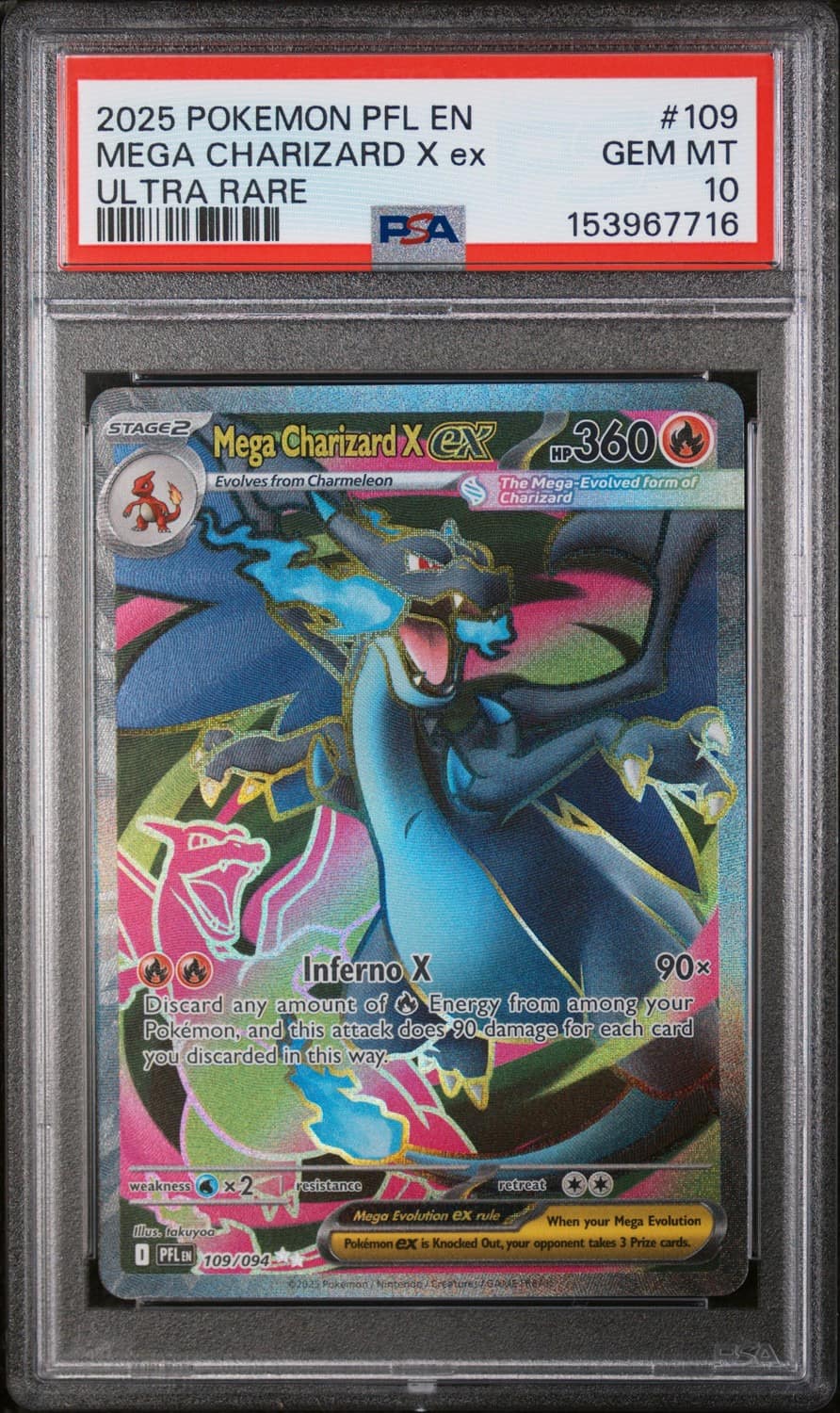 Mega Charizard X Ex