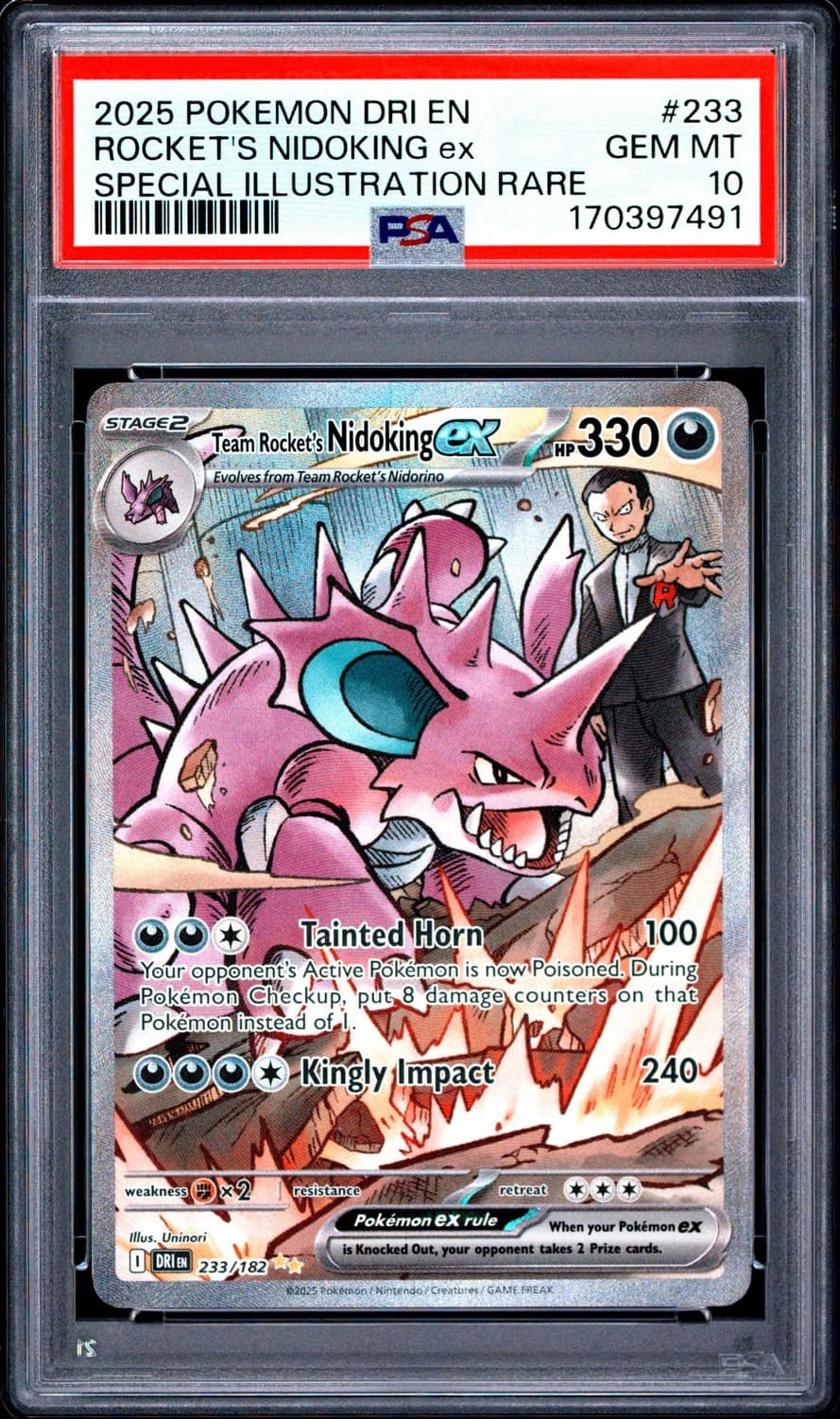 Rocket'S Nidoking Ex