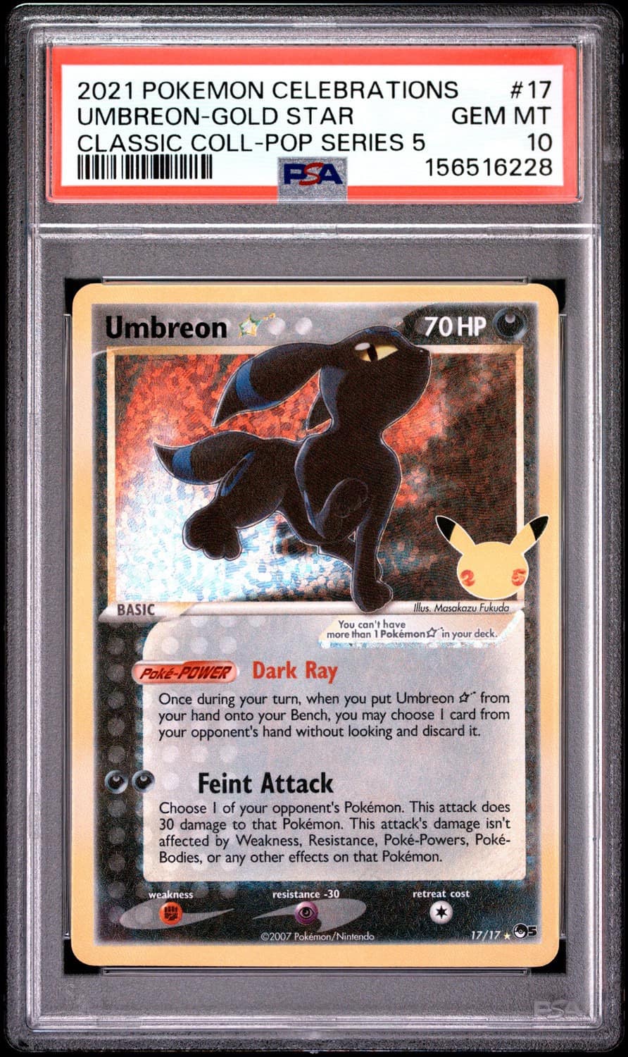 Umbreon-Gold Star