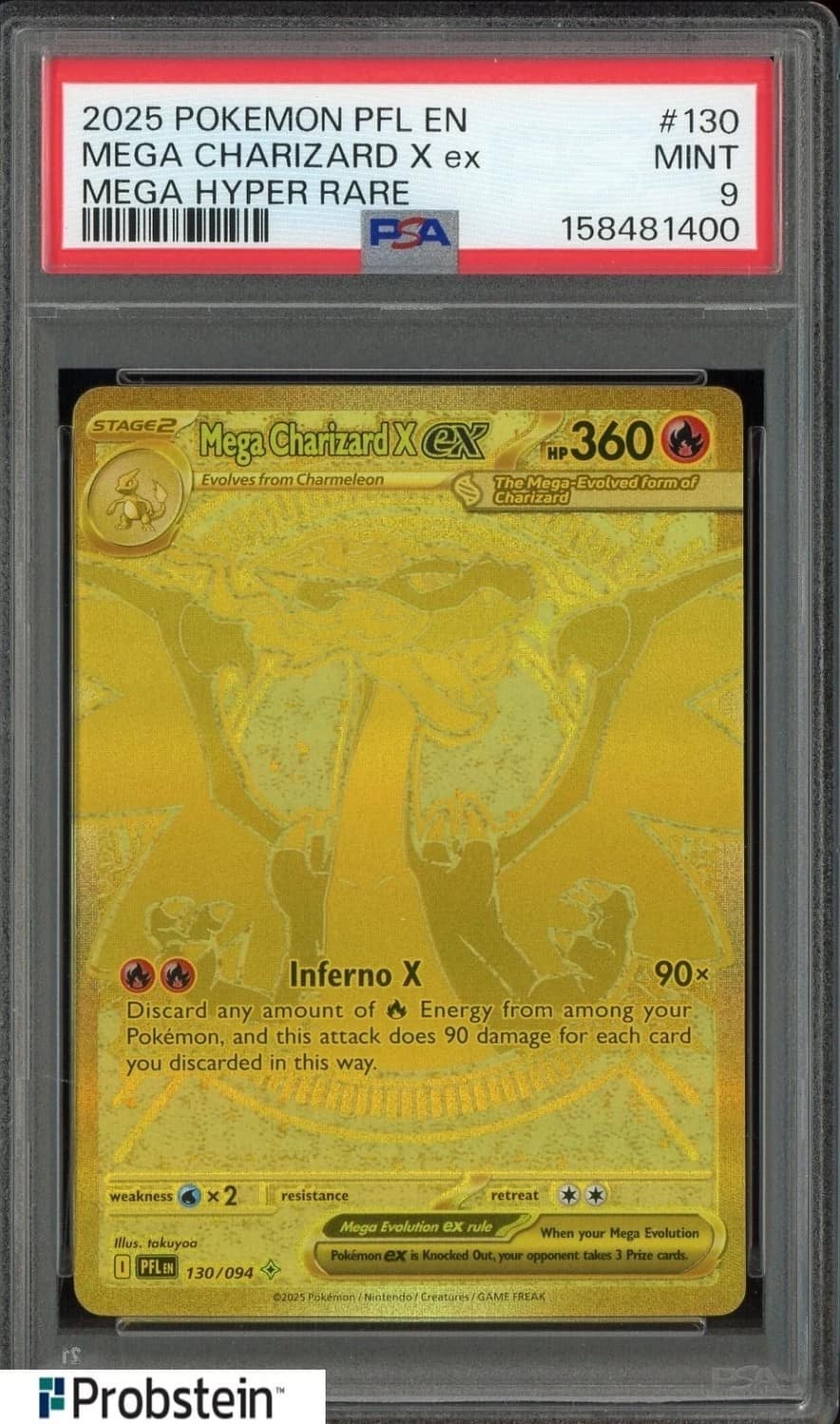 Mega Charizard X Ex