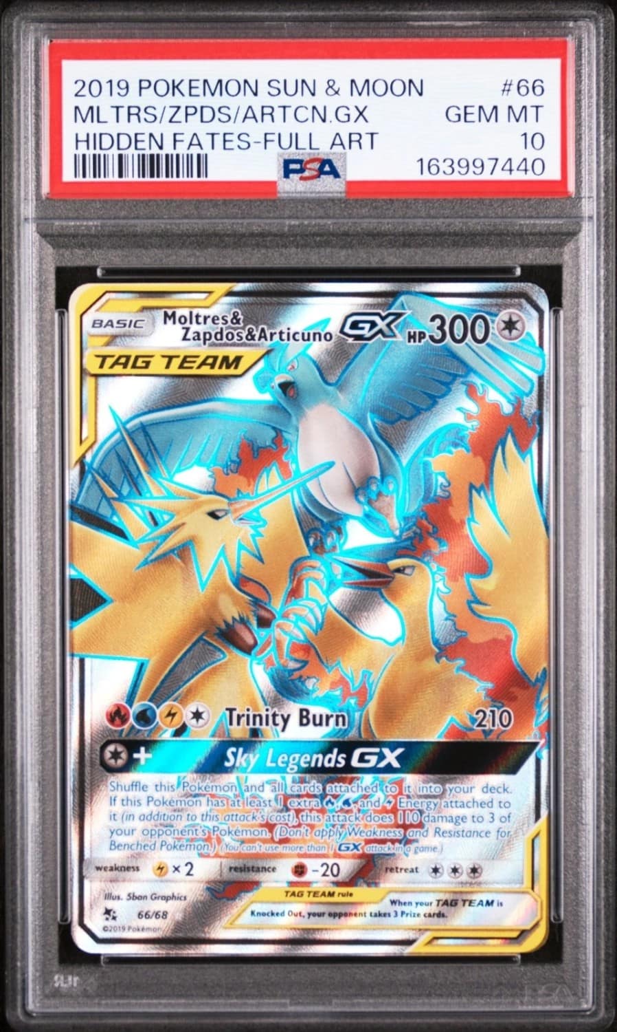 Moltres & Zapdos & Articuno Gx