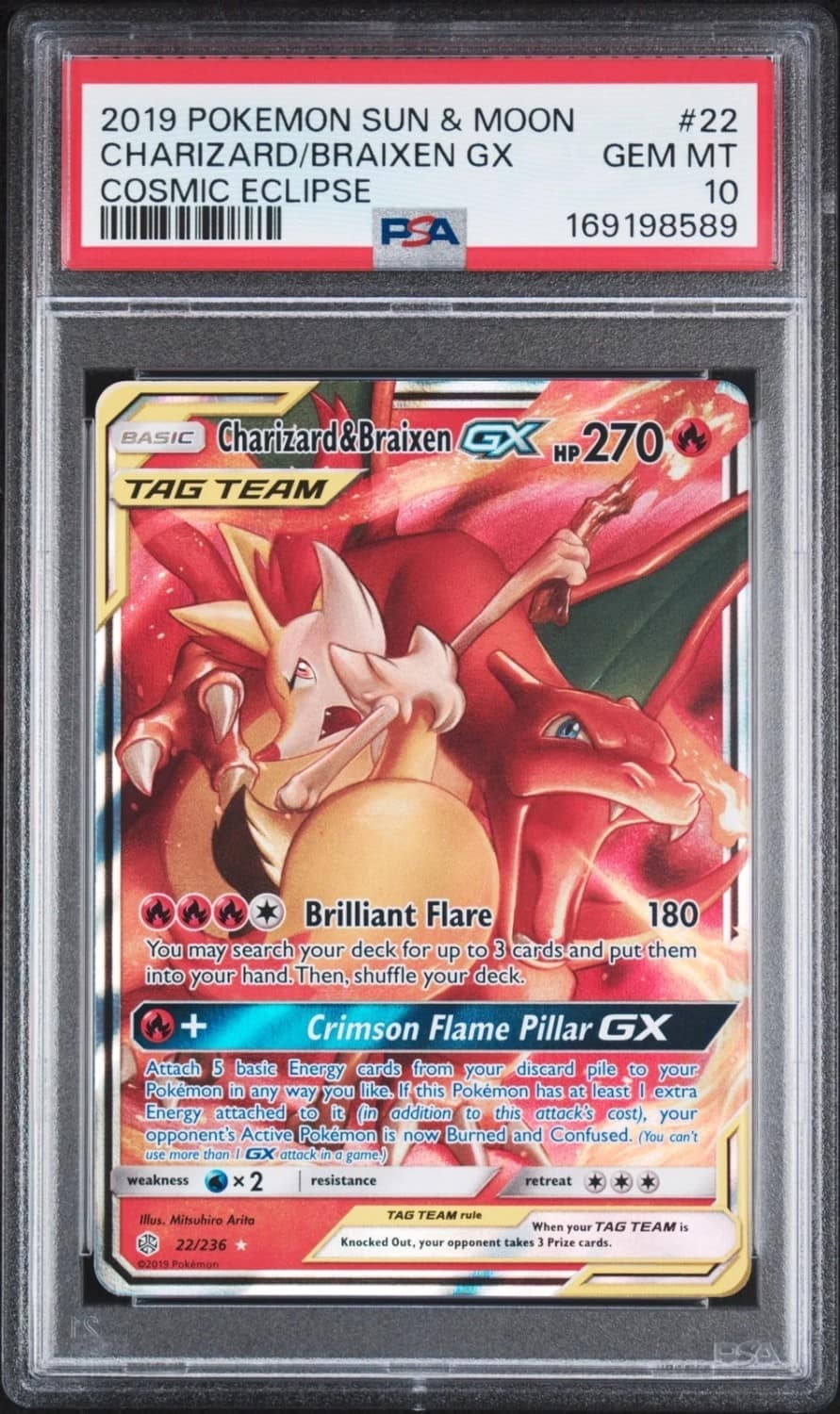 Charizard/braixen Gx
