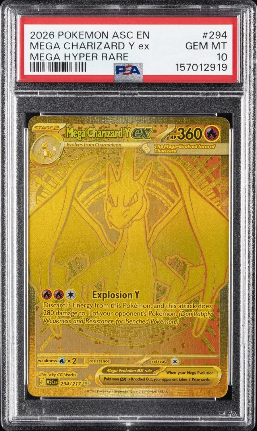 Mega Charizard Y Ex