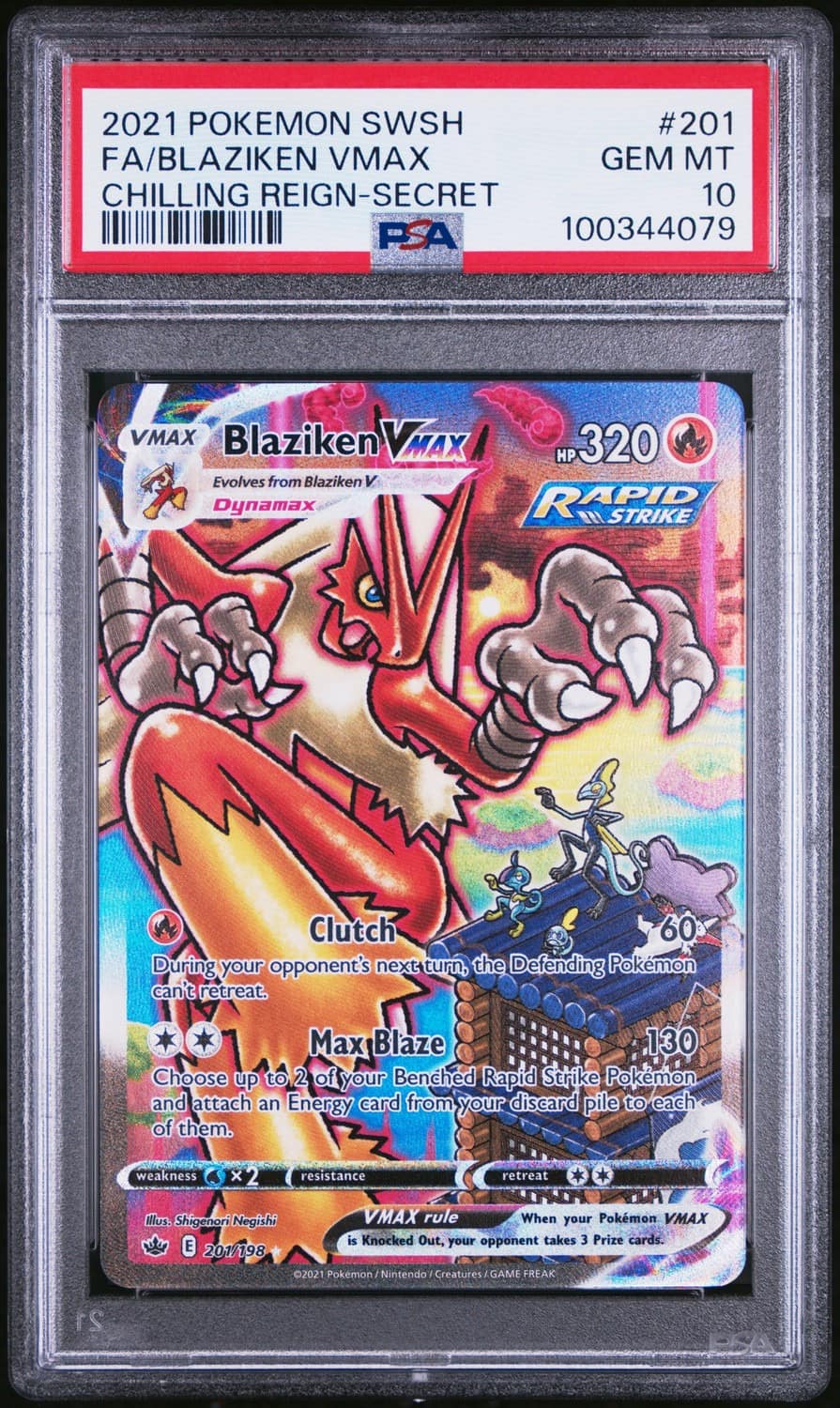 Blaziken Vmax