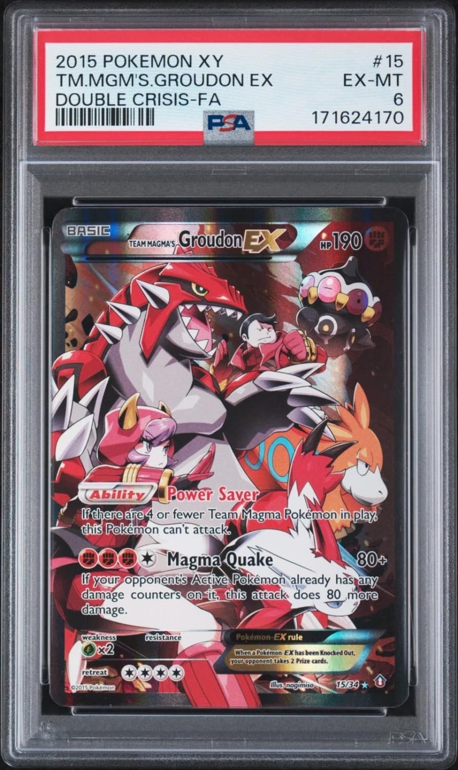Team Magma'S Groudon Ex