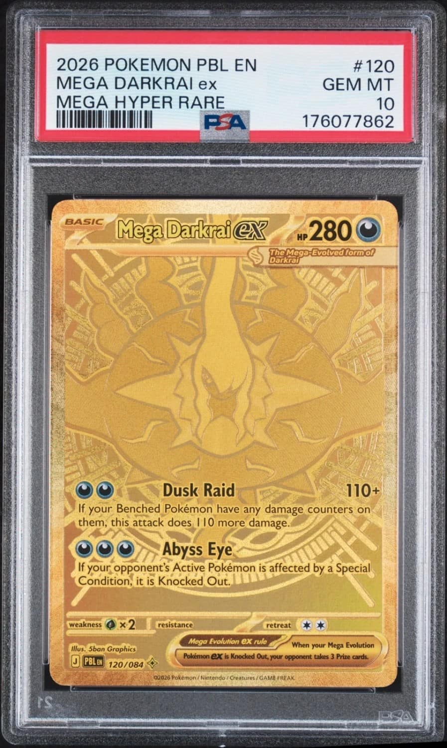 Mega Darkrai Ex