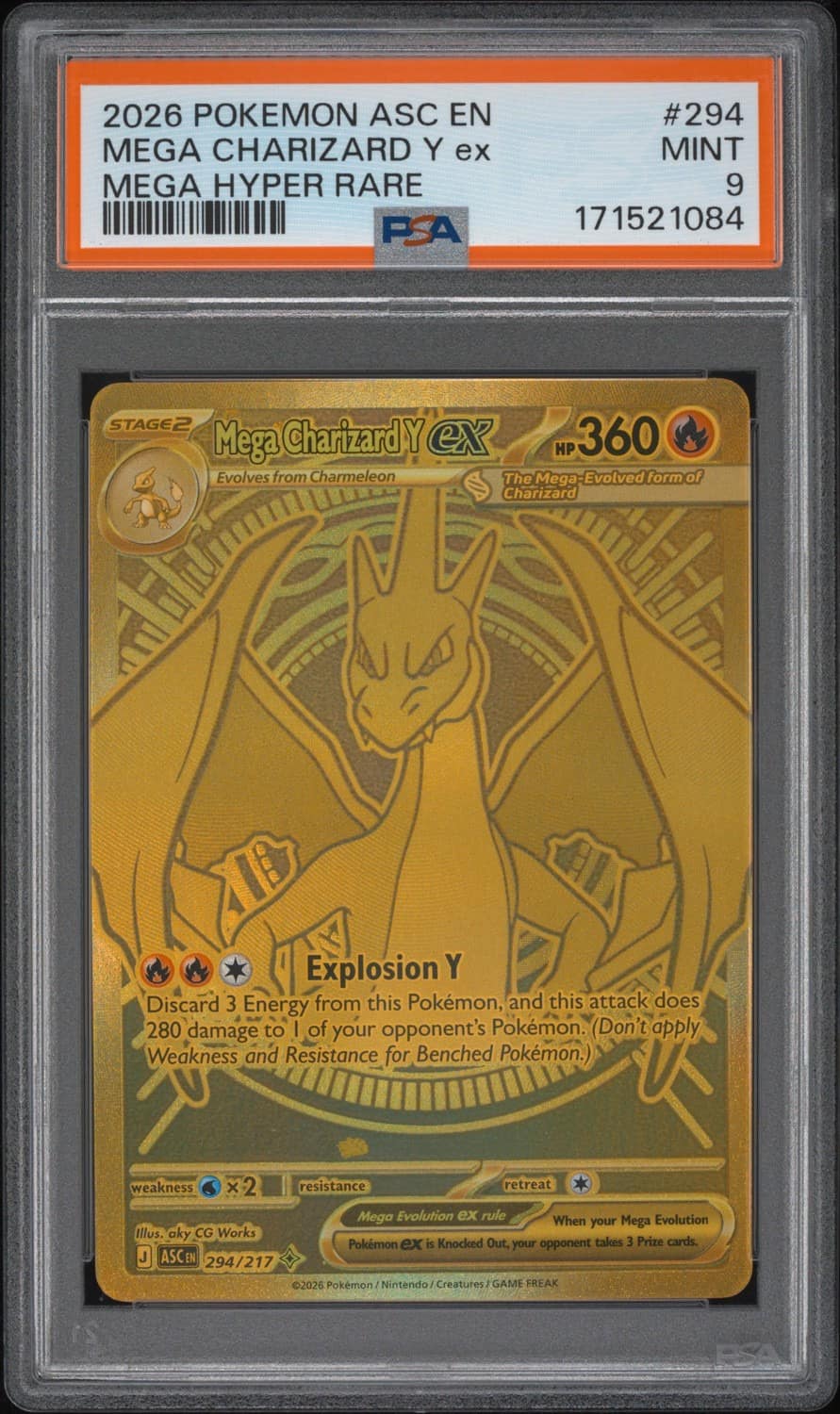 Mega Charizard Y Ex